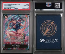 2025 ONE PIECE OP12-LEGACY OF THE MASTER 087 NICO ROBIN ALTERNATE PSA 10 - Image 3