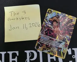 OP10-118 Monkey.D.Luffy SEC - One Piece TCG English Card Near-Mint Secret Rare - Image 1