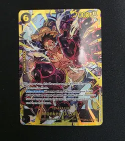 OP10-118 Monkey.D.Luffy SEC - One Piece TCG English Card Near-Mint Secret Rare - Image 2