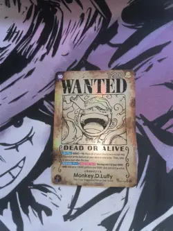 One Piece OP09 Monkey D. Luffy WANTED SP Alt Art (op05-119) NM-Mint - Image 1