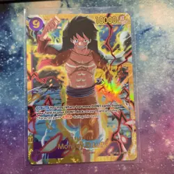 Monkey D. Luffy OP09-119 Secret Rare SEC Emperors New World One Piece English - Image 1