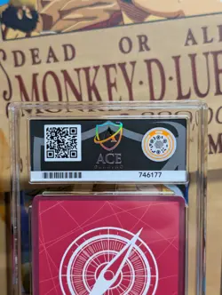 Monkey D Luffy P L Release Event Giveaway PROMO ONE PIECE ACE GRADING GEM 10 - Image 5