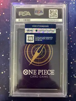 2024 One Piece TCG EB01-006 Chopper Manga Alternate Art, English, PSA 10 - Image 2