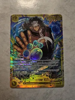 Bartholomew Kuma OP12-119 Legacy of the Master, One Piece Secret Rare Foil - Image 2