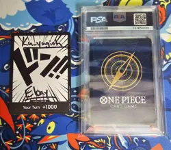 2025 ONE PIECE OP05 067 CHAMPIONSHIP CS 25-26 EVENT PACK ZORO JUUROU PSA 10 USA - Image 2
