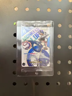 One Piece x Dodgers Collaborative Promo Card Monkey D. Luffy (Sealed) - Image 2