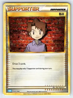 Bill 018/034 CLV 2023 Pokemon Classic Collection Pokemon Card Holo - Nm - Image 1