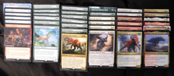 Gishath, Sun's Avatar; Tribal Dino and Synergy Bundle; 37 cards for Naya deck - Image 1