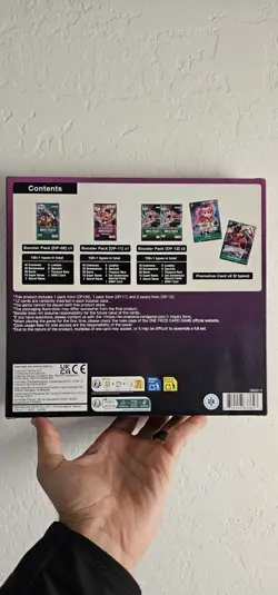 Bandai Namco One Piece Card Game Illustration Box Vol.4 + Promo Cards - Image 2