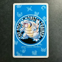 S2598 Jynx 10 of Hearts Blue Blastoise Deck Playing Poker Card Pokemon - Image 2