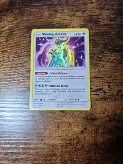 Pokemon TCG Shining Arceus Shining Legends Holo Card 57/73 - Image 1