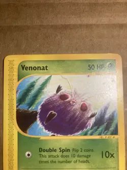 Venonat Pokemon Card Skyridge 112/144 MP - Image 3