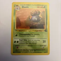 Pokemon Jungle Gloom 1st Edition Card 37/64 Mint Condition - Image 1