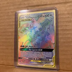 Pokemon TCG Moltres Zapdos Articuno GX Holo Card 69/68 Secret Hidden Fates - Image 2