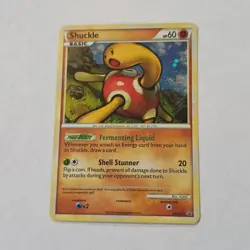 Shuckle HGSS15 Black Star Promo Pokemon Card Holo - Image 1