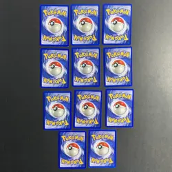 Base Set 1999 Cards Lot - Pokemon Cards - 11x Cards Lot MP-LP - Image 2