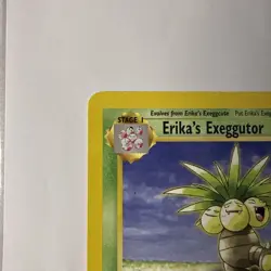 Erika's Exeggutor 44/132 1st Edition Gym Heroes Pokemon Card LP - Image 5