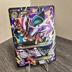 Pokemon TCG Mega-Gallade-EX Roaring Skies Full Art Holo Card 100/108 - Image 1