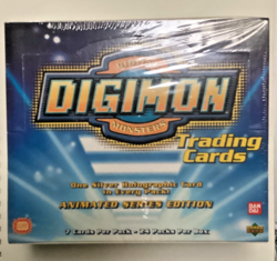 Digimon Trading Cards Upper Deck Animated Series Sealed Box 2000 - Image 1