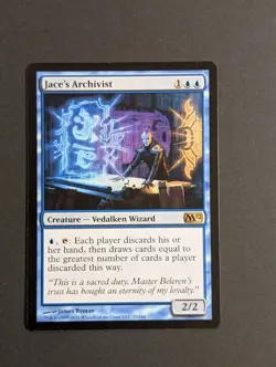 MTG Card - 1x Jace's Archivist - Magic Core Set 2012 - LP - Magic The Gathering - Image 5