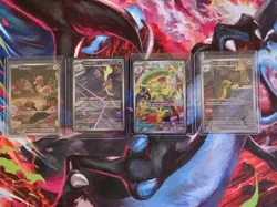 Pokemon TCG Scarlet & Violet Era Illustration Rare Holo Mixed Card Lot - Image 1