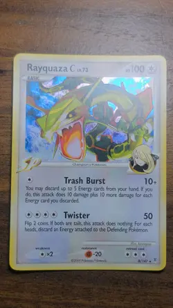 Rayquaza C 8/147 Supreme Victors Holo Pokemon TCG Card - Image 1
