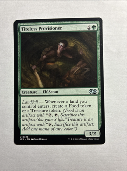 Tireless Provisioner - Foundations Jumpstart MTG Plus Bonus Card!!! - Image 1