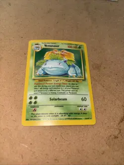 Pokemon TCG Venusaur Base Set Holo Unlimited Rare Card 15/102 - Image 4
