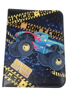 New Card Binder Holder - 4 Pockets Trading Card Holder 65 Sleeves 520 Card Truck - Image 1