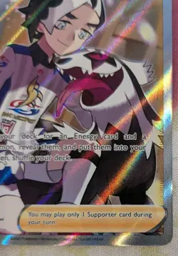 Piers - 069/072 - Pokemon Shining Fates Sword & Shield Full Art Rare Card NM - Image 3