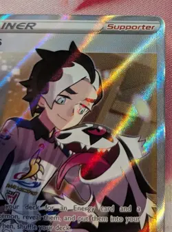 Piers - 069/072 - Pokemon Shining Fates Sword & Shield Full Art Rare Card NM - Image 4