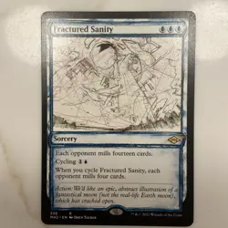 Fractured Sanity (Showcase) Modern Horizons 2 Foil - Image 1