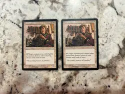Mtg Mother Of Runes x2 - Magic the Gathering Mother Of Runes Urzas Legacy Played - Image 1