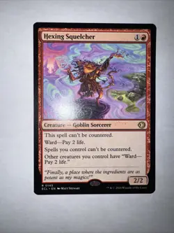 Hexing Squelcher Lorwyn Eclipsed Regular Mtg ECL - Image 1