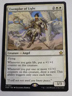 MTG - Exemplar of Light - Foundations - Image 1