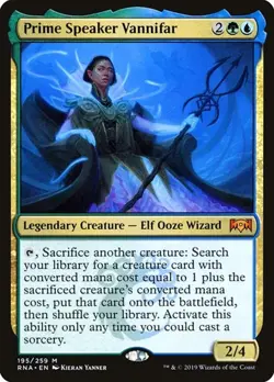 1x Prime Speaker Vannifar NM Eng MTG - Ravnica Allegiance - Image 1