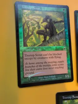 Treetop Scout x3. Elf MTG FOIL Shooting Star. Scourge 2003 3 Card. - Image 5