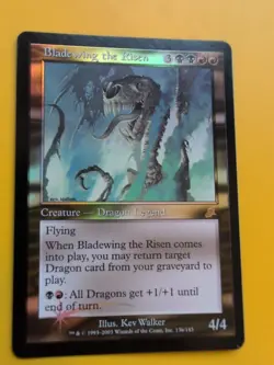 Bladewing the Risen.Rare Dragon Legend MTG FOIL Shooting Star. Scourge 2003 Card - Image 2