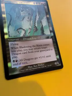 Bladewing the Risen.Rare Dragon Legend MTG FOIL Shooting Star. Scourge 2003 Card - Image 3