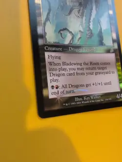 Bladewing the Risen.Rare Dragon Legend MTG FOIL Shooting Star. Scourge 2003 Card - Image 4