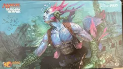 Seafloor Oracle Grand Prix Memphis 2018 Magic the Gathering Playmat - Image 1