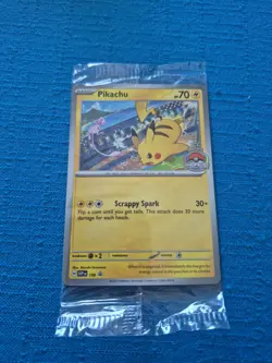 2024 Pokemon Pikachu World Championships Promo SEALED WRAPPER 190 - Image 1