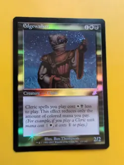 Edgewalker. Cleric creature MTG FOIL Shooting Star. Scourge 2003 Card. - Image 2