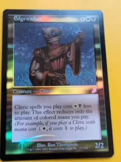 Edgewalker. Cleric creature MTG FOIL Shooting Star. Scourge 2003 Card. - Image 3