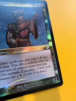 Edgewalker. Cleric creature MTG FOIL Shooting Star. Scourge 2003 Card. - Image 4