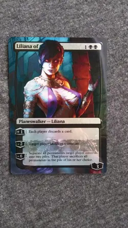 MTG - Liliana of the Veil - Foil Fanart - Image 1