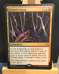 Fevered Visions - Shadows over Innistrad - Rare - NM/LP - MTG - Image 1