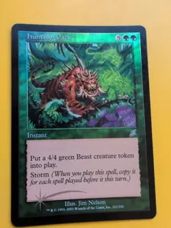 Hunting Pack. FOIL Instant MTG FOIL Shooting Star. Scourge 2003 Card. - Image 2