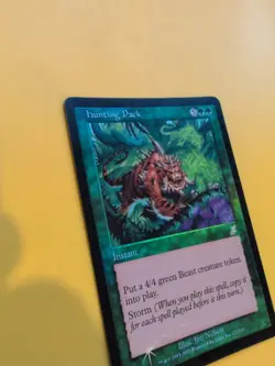 Hunting Pack. FOIL Instant MTG FOIL Shooting Star. Scourge 2003 Card. - Image 4