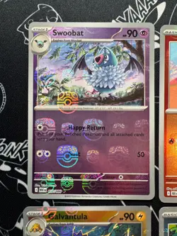 4 x Pokemon TCG Black Bolt White Flare Master Ball Reverse Holo Bundle - Image 2